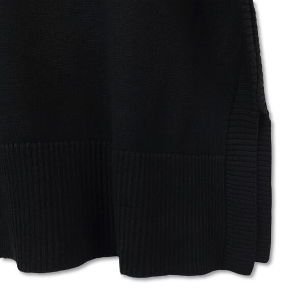 New! ADRIENNE VITTADINI Boat Neck Split Hem Tunic Sweater - Picture 4 of 6